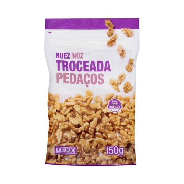 Nuez troceada pelada Hacendado - 0.15 kg - Imagen del producto en Findit