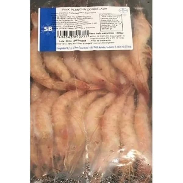Langostino pink plancha congelado 400 g - 1 ud - Imagen del producto en Findit