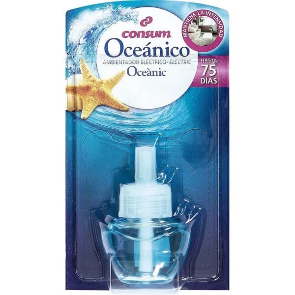 Recambio Ambientador Eléctrico Oceánico - 1 ud - Imagen del producto en Findit