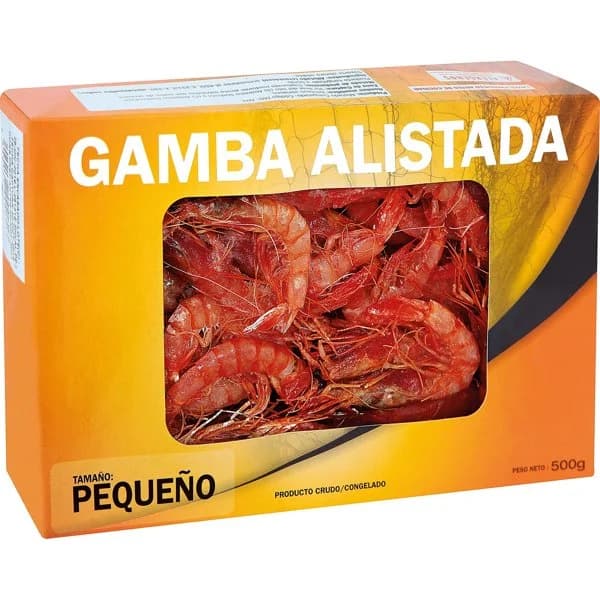 Gamba Alistada Peq Caja congelada - 0.5 kg - Imagen del producto en Findit