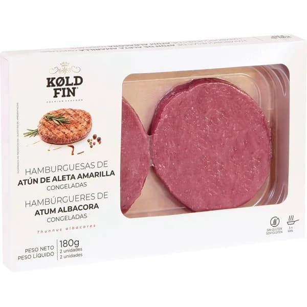 Hamburguesa de Atún Aleta Amarilla - 1 ud - Imagen del producto en Findit