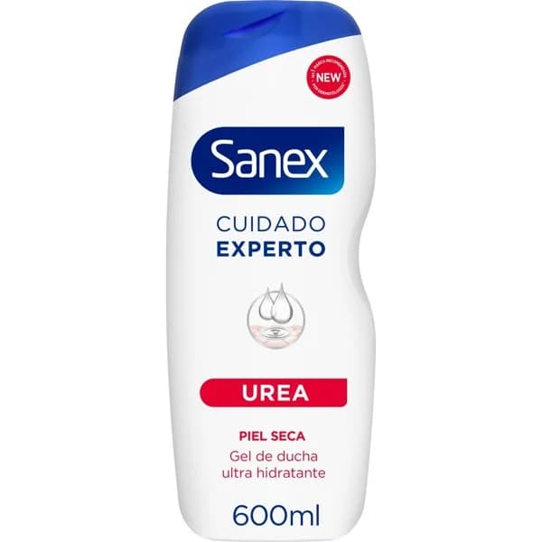 Gel de ducha ultra hidratante Urea Cuidado Experto Sanex 600 ml. - 0.6 l - Imagen del producto en Findit