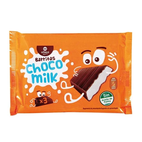Barrita Choco Leche Pack-3 - 0.11 kg - Imagen del producto en Findit