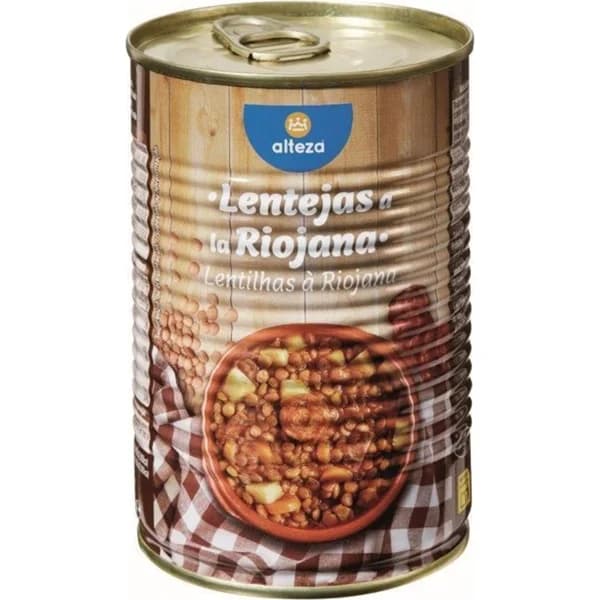 Lentejas a la Riojana - 0.43 kg - Imagen del producto en Findit