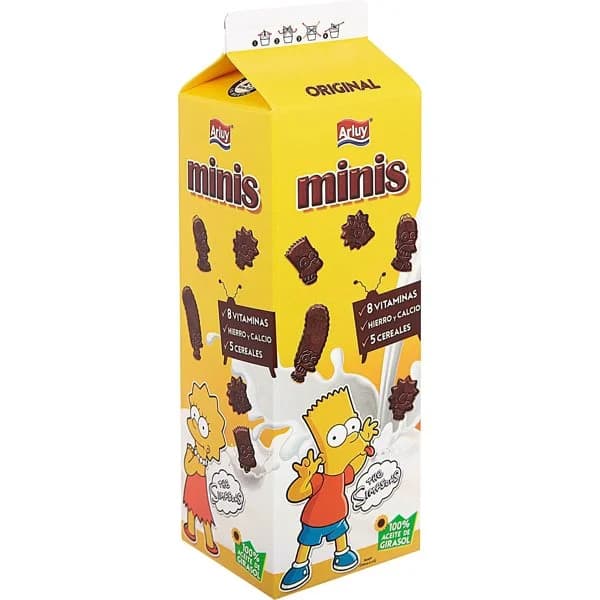 Galletas Mini Simpson - 0.28 kg - Imagen del producto en Findit
