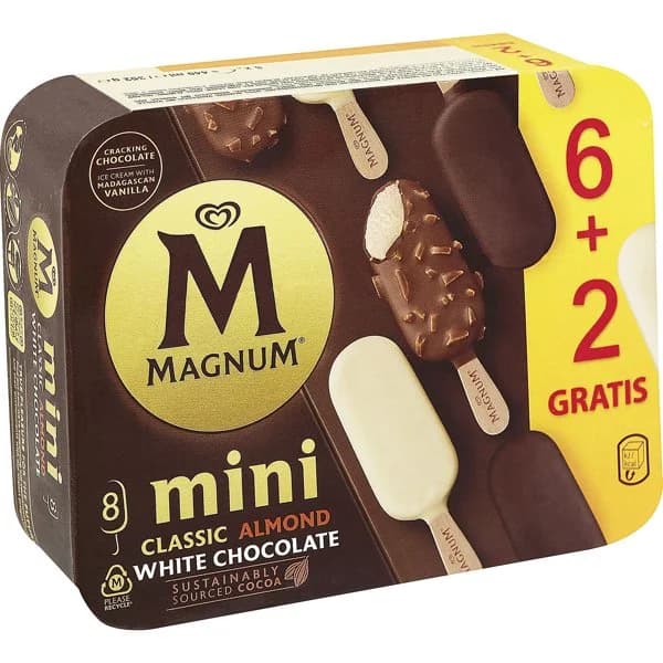 Magnum Mini Classic Pack de 6+2 Unidades - 0.33 l - Imagen del producto en Findit