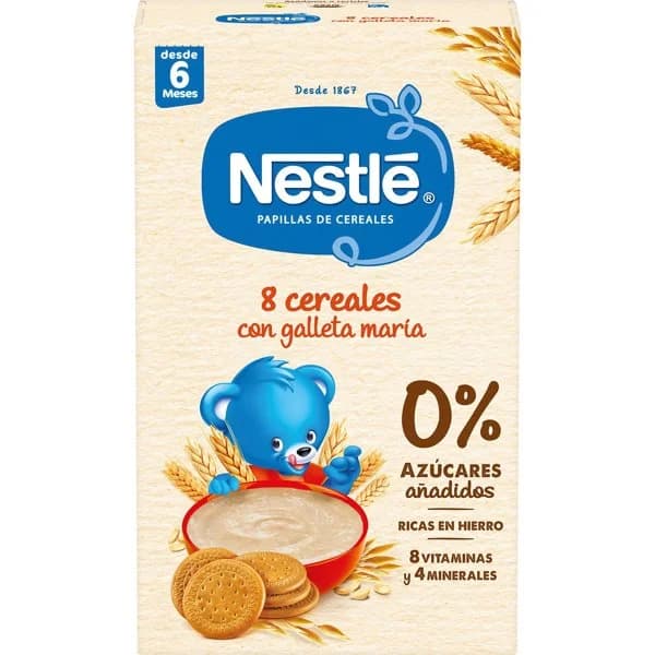 Papilla 8 Cereales Galleta - 0.48 kg - Imagen del producto en Findit