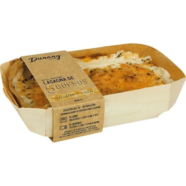 Lasaña 5 Quesos - 0.35 kg - Imagen del producto en Findit