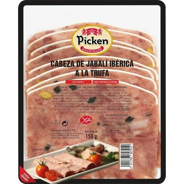 Cabeza de Jabalí Ibérica a la Trufa - 0.15 kg - Imagen del producto en Findit