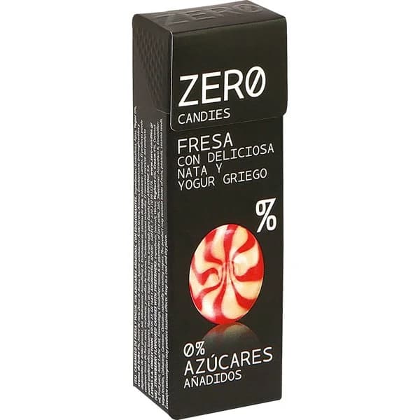Caramelo Fresa con Nata Yogur Griego sin Azúcar - 0.03 kg - Imagen del producto en Findit