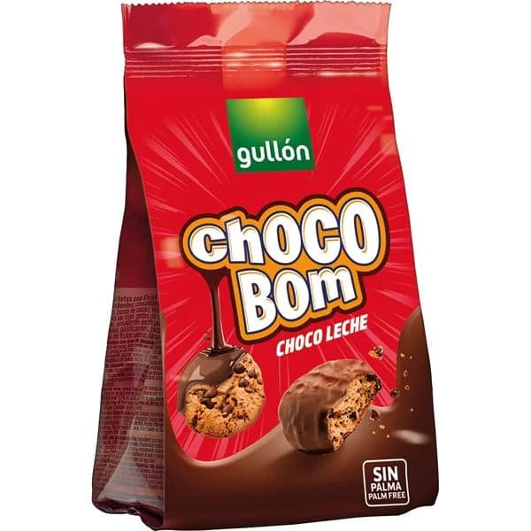 Galleta Choco Bom Bañada Chocolate Leche - 0.1 kg - Imagen del producto en Findit