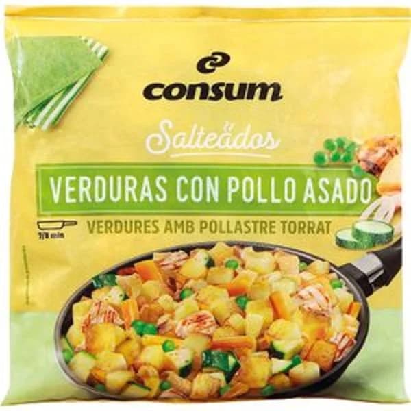 Salteado Verduras y Pollo - 0.45 kg - Imagen del producto en Findit
