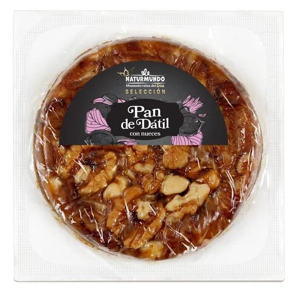 Pan de dátil con nueces Naturmundo bolsa 200 g - 1 ud - Imagen del producto en Findit