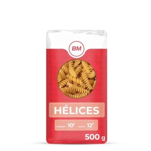 Hélices 500 g - 0.5 kg - Imagen del producto en Findit