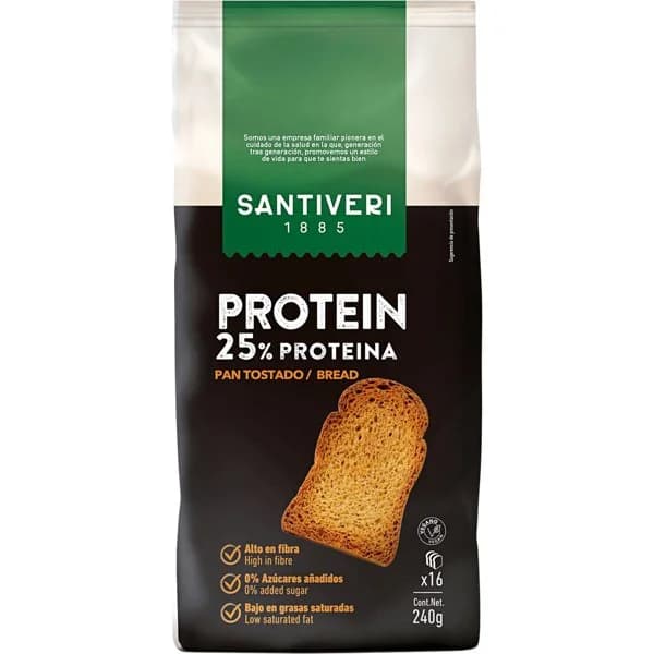 Pan proteico, 240 g - 0.24 kg - Imagen del producto en Findit