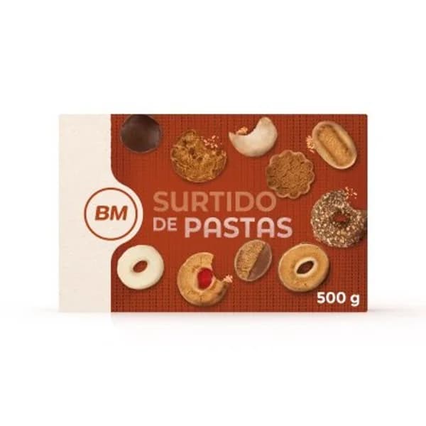 Surtido de pastas 500 g - 0.5 kg - Imagen del producto en Findit