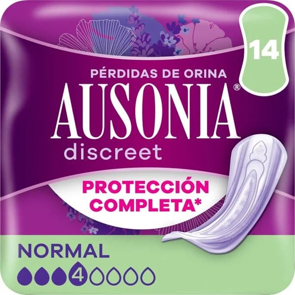 Compresa Discreet Normal 14UD - 1 ud - Imagen del producto en Findit