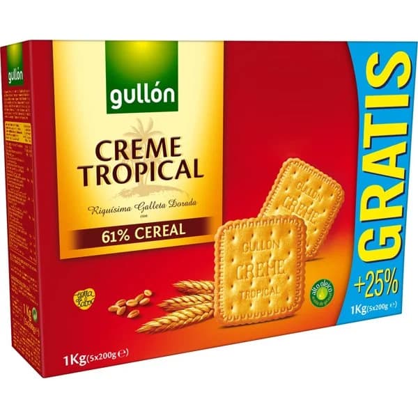 Galletas Creme Tropical - 0.8 kg - Imagen del producto en Findit