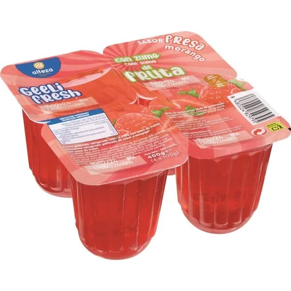 Gelatina Fresa - 0.4 kg - Imagen del producto en Findit
