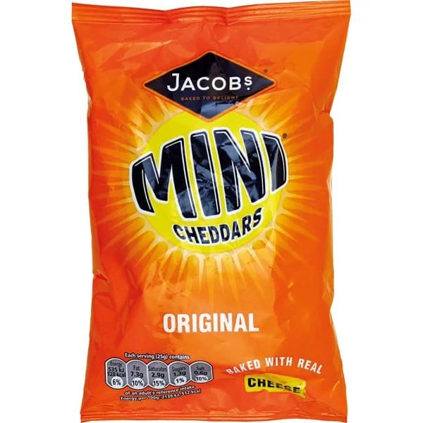 Crackers Mini Cheddar - 0.05 kg - Imagen del producto en Findit