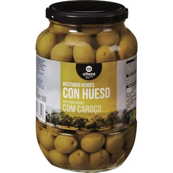 Aceituna Manzanilla Con Hueso - 0.5 kg - Imagen del producto en Findit