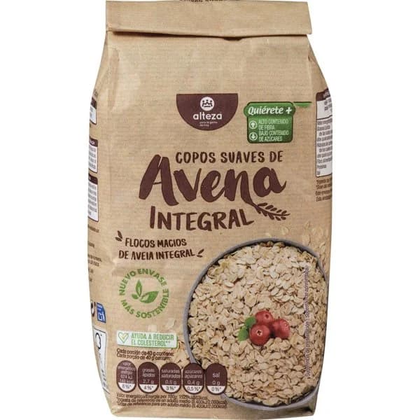 Copos Suaves Avena Integral - 0.5 kg - Imagen del producto en Findit