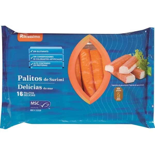 Palitos de Cangrejo - 0.3 kg - Imagen del producto en Findit