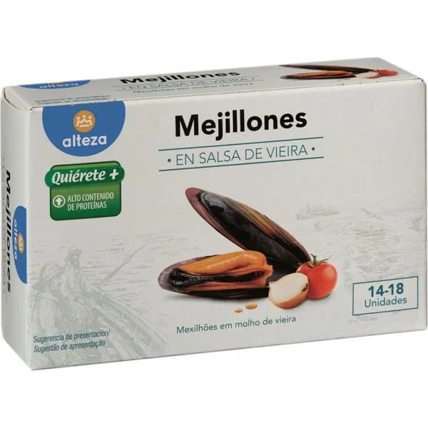 Mejillon Salsa Vieira Pequeño 14/18 Pzas. - 0.11 kg - Imagen del producto en Findit