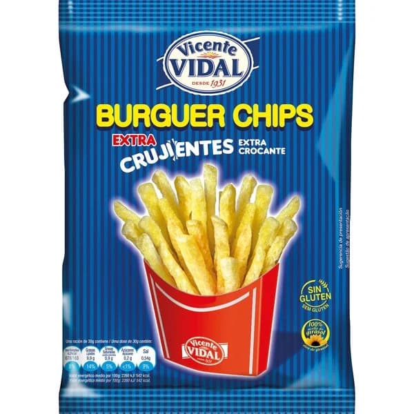 Patatas Fritas Burguer Bolsa - 0.1 kg - Imagen del producto en Findit