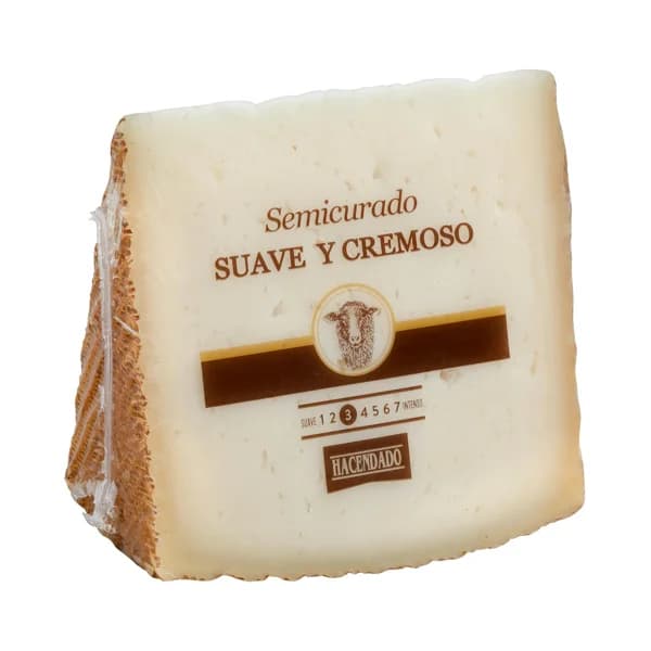 Queso semicurado de oveja Hacendado - 0.28 kg - Imagen del producto en Findit