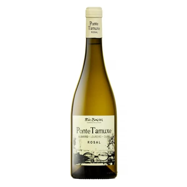 Vino blanco D.O Rías Baixas albariño Ponte Tamuxe - 0.75 l - Imagen del producto en Findit