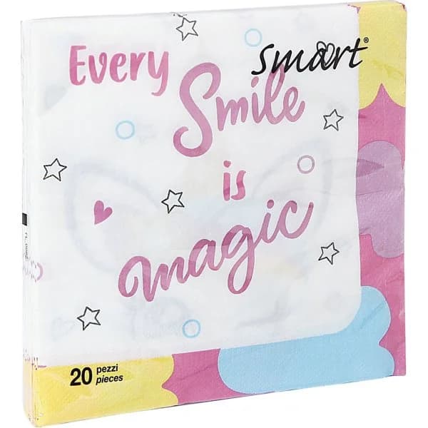 Servilleta Papel Unicornio 33X33 2 Capas - 19.91 ud - Imagen del producto en Findit