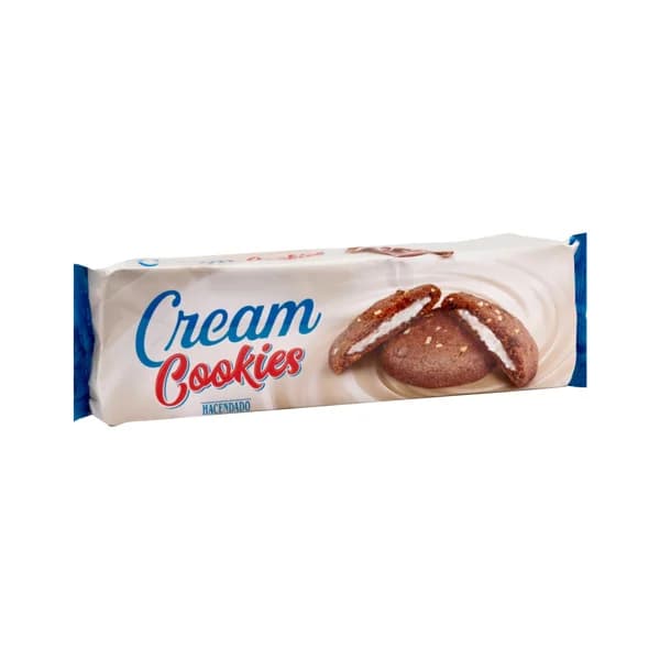 Galletas Cream Cookies Hacendado - 0.16 kg - Imagen del producto en Findit