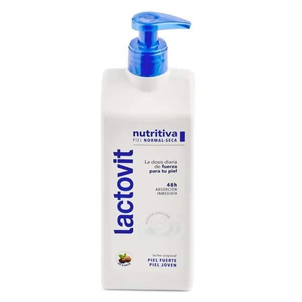 Leche corporal nutritiva piel normal-seca Lactovit bote 400 ml - 0.4 l - Imagen del producto en Findit