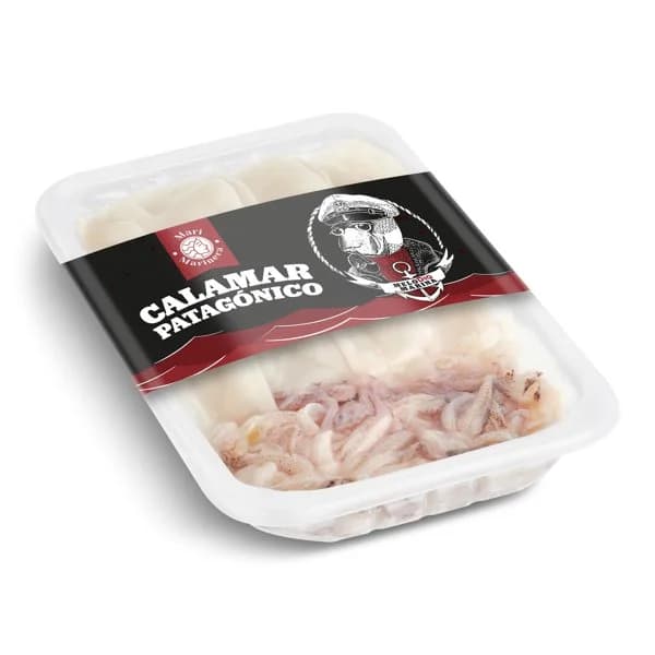 Calamar entero limpio patagónico Mari Marinera de Dia bandeja 400 g - 0.4 kg - Imagen del producto en Findit
