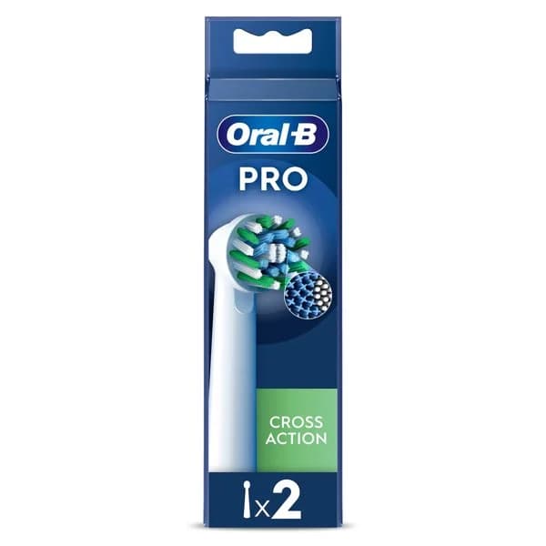 Recambio cepillo de dientes cross action Oral-B Pro blister 2 unidades - 2 ud - Imagen del producto en Findit