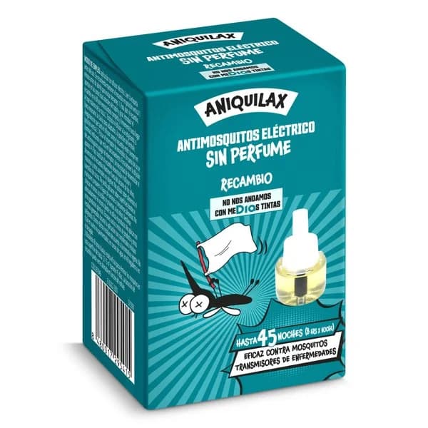 Insecticida eléctrico antimosquitos recambio Aniquilax de Dia caja 1 unidad - 1 ud - Imagen del producto en Findit