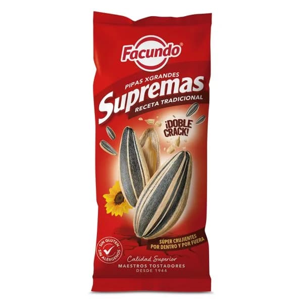 Pipas supremas Facundo bolsa 120 g - 0.12 kg - Imagen del producto en Findit