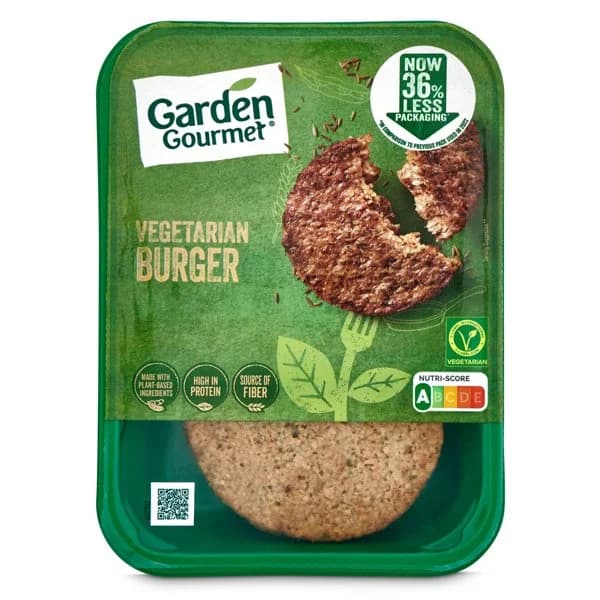 Hamburguesa vegetariana Garden Gourmet bandeja 150 g - 0.15 ud - Imagen del producto en Findit