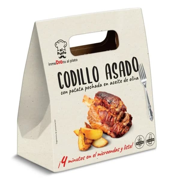 Codillo asado con patatas Al Punto Dia bandeja 450 g - 0.45 kg - Imagen del producto en Findit