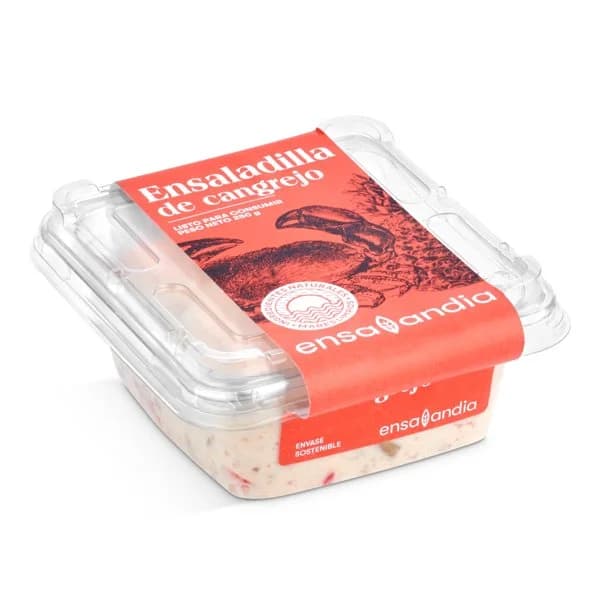 Ensaladilla de cangrejo Ensalandia bandeja 250 g - 0.25 ud - Imagen del producto en Findit