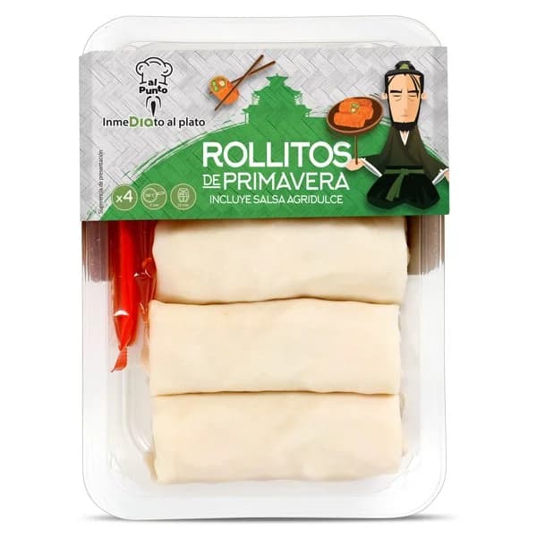 Rollitos de primavera Al Punto Dia bandeja 280 g - 0.28 kg - Imagen del producto en Findit