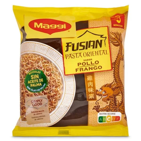 Pasta oriental fusian sabor pollo Maggi sobre 71 g - 0.07 kg - Imagen del producto en Findit