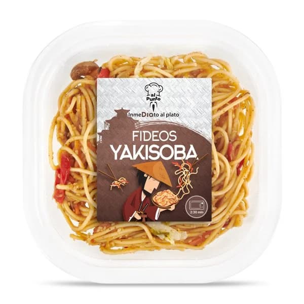 Fideos yakisoba  Al Punto Dia bandeja 250 g - 0.25 ud - Imagen del producto en Findit