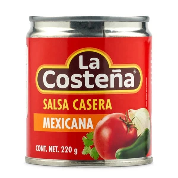 Salsa mexicana casera La costeña lata 220 g - 0.22 kg - Imagen del producto en Findit