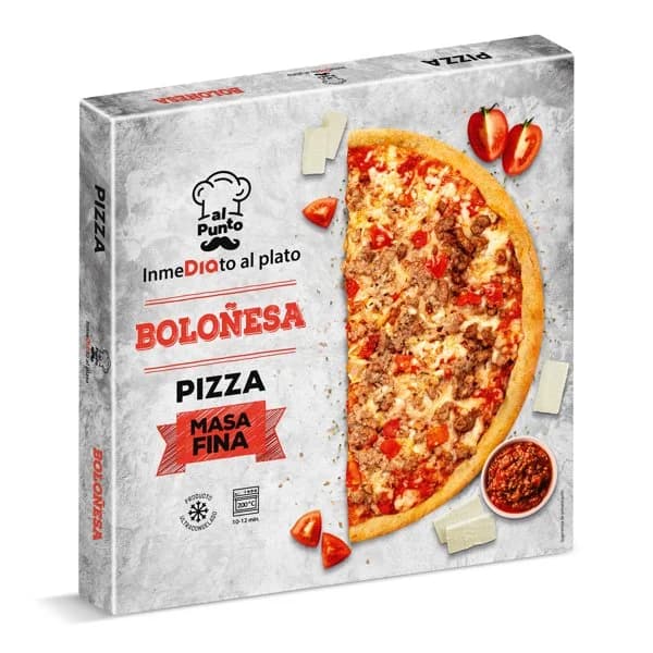 Pizza boloñesa Al Punto Dia caja 375 g - 0.38 kg - Imagen del producto en Findit