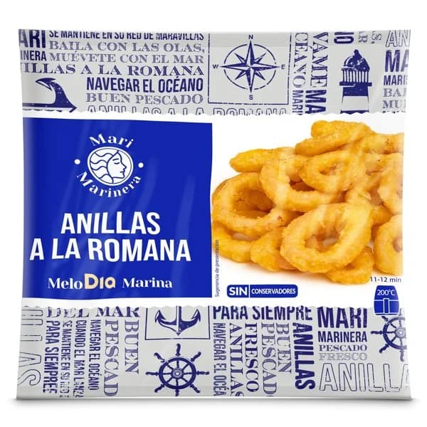 Anillas a la romana Mari Marinera de Dia bolsa 400 g - 0.4 kg - Imagen del producto en Findit