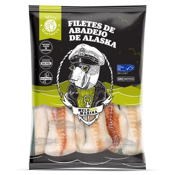 Filetes de abadejo MSC Mari Marinera de Dia bolsa 500 g - 0.5 kg - Imagen del producto en Findit