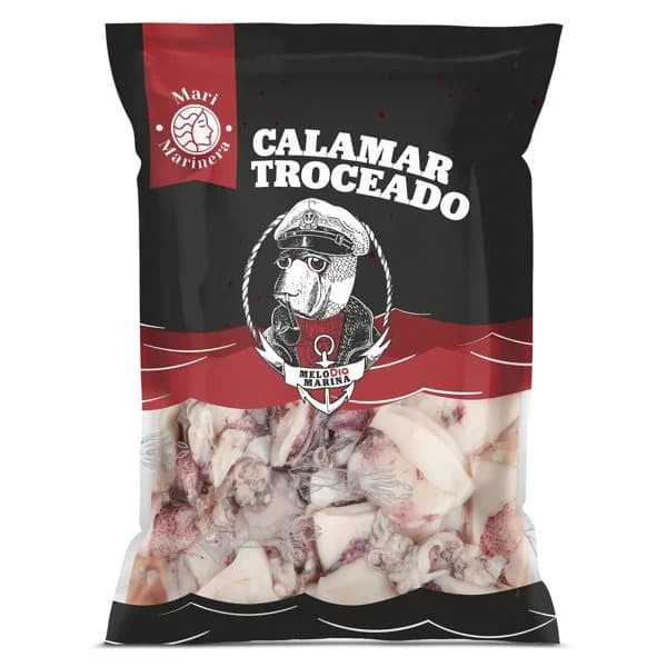 Calamar troceado Mari Marinera de Dia bolsa 450 g - 0.45 kg - Imagen del producto en Findit