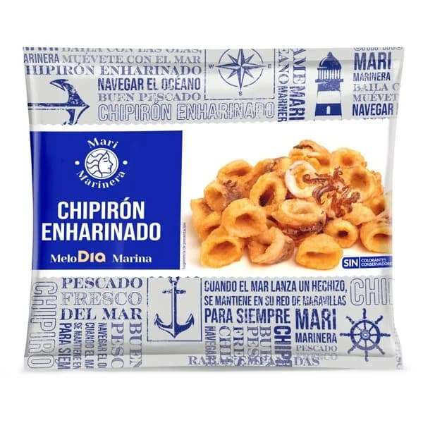 Chipirón enharinado Mari Marinera de Dia bolsa 250 g - 0.25 kg - Imagen del producto en Findit